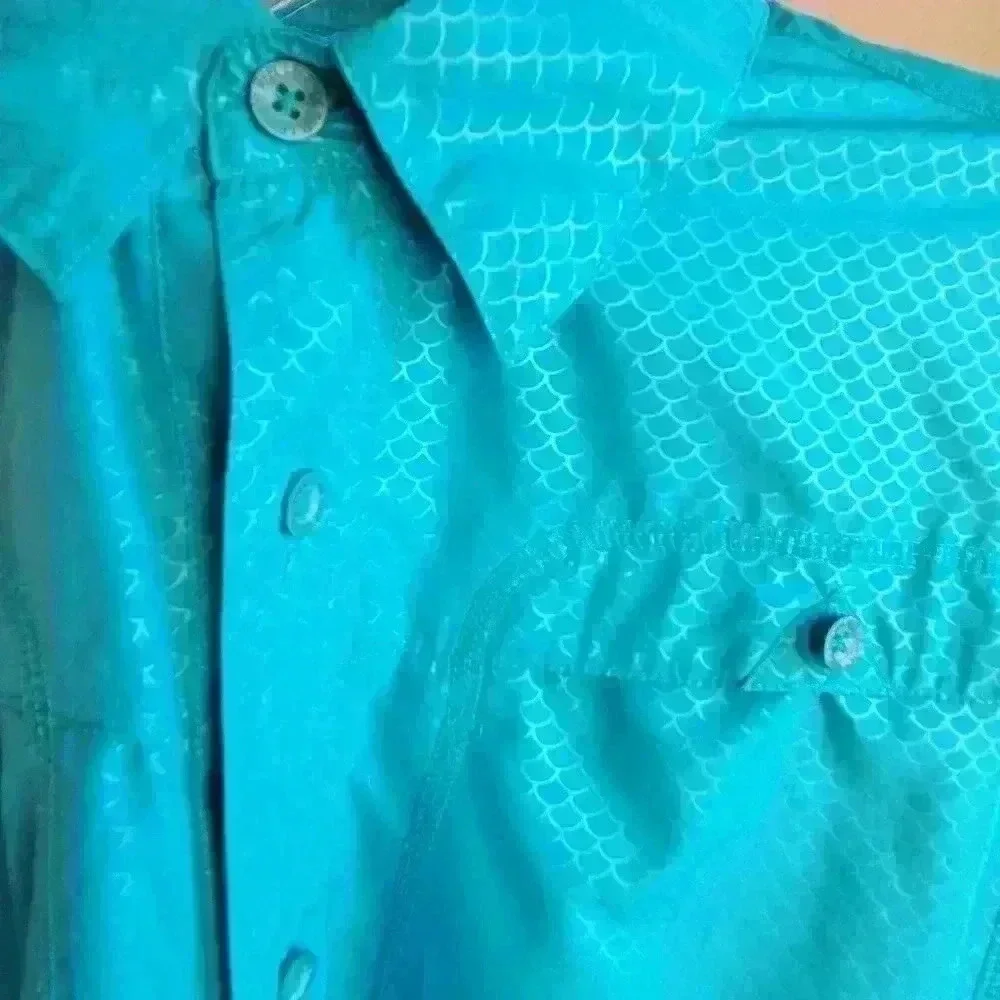Reel Legends Mariner Men Size XL Vented Long Sleeve Outdoor Fishing Hiking Shirt